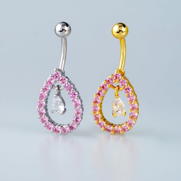 Piercing Göbek Damla