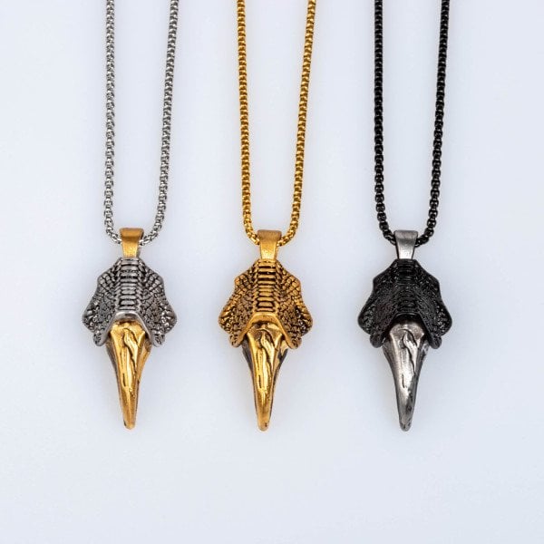 Çelik Kolye Gotik