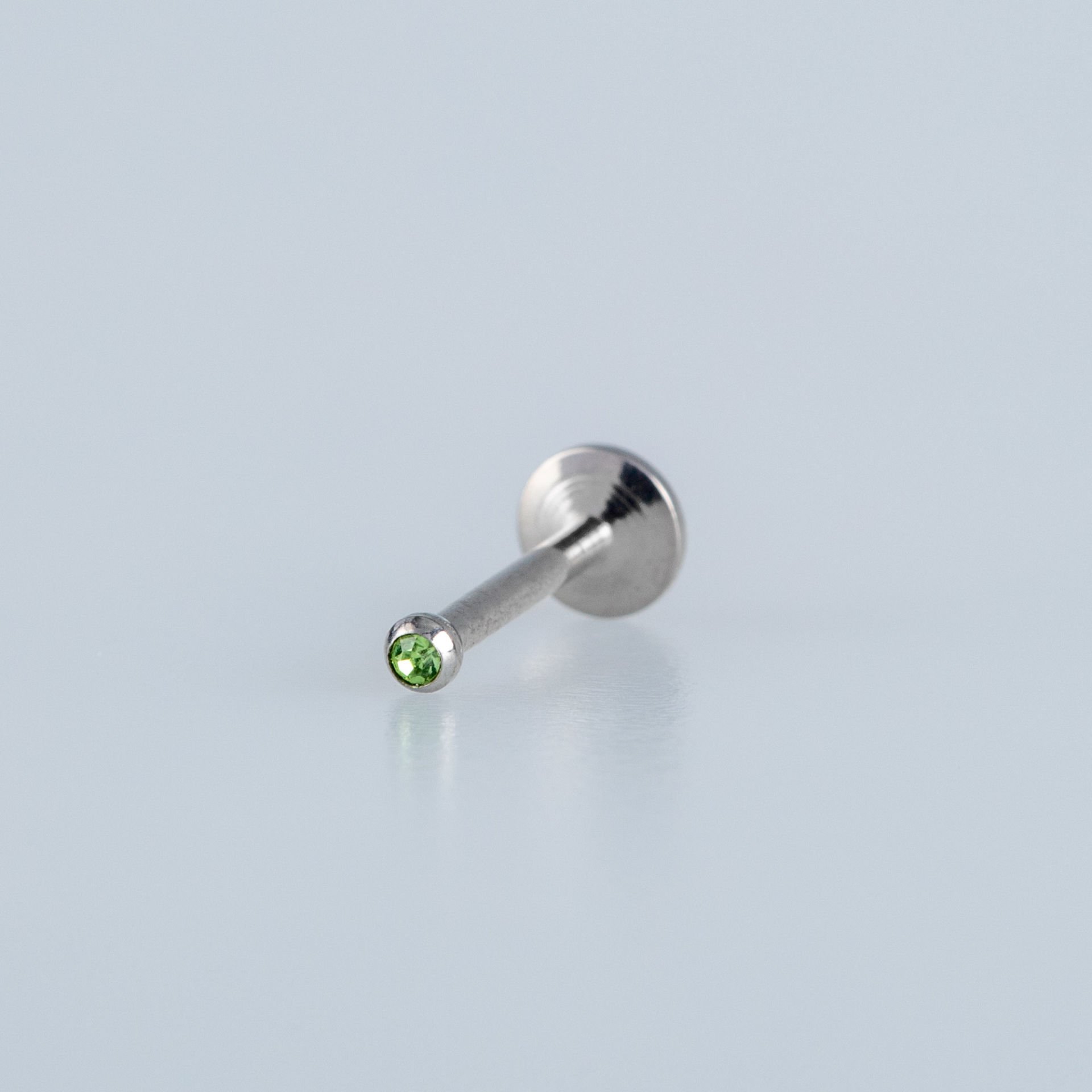 Piercing Labret 2mm Taşlı Top