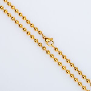 Çelik Zincir Kolye 4mm