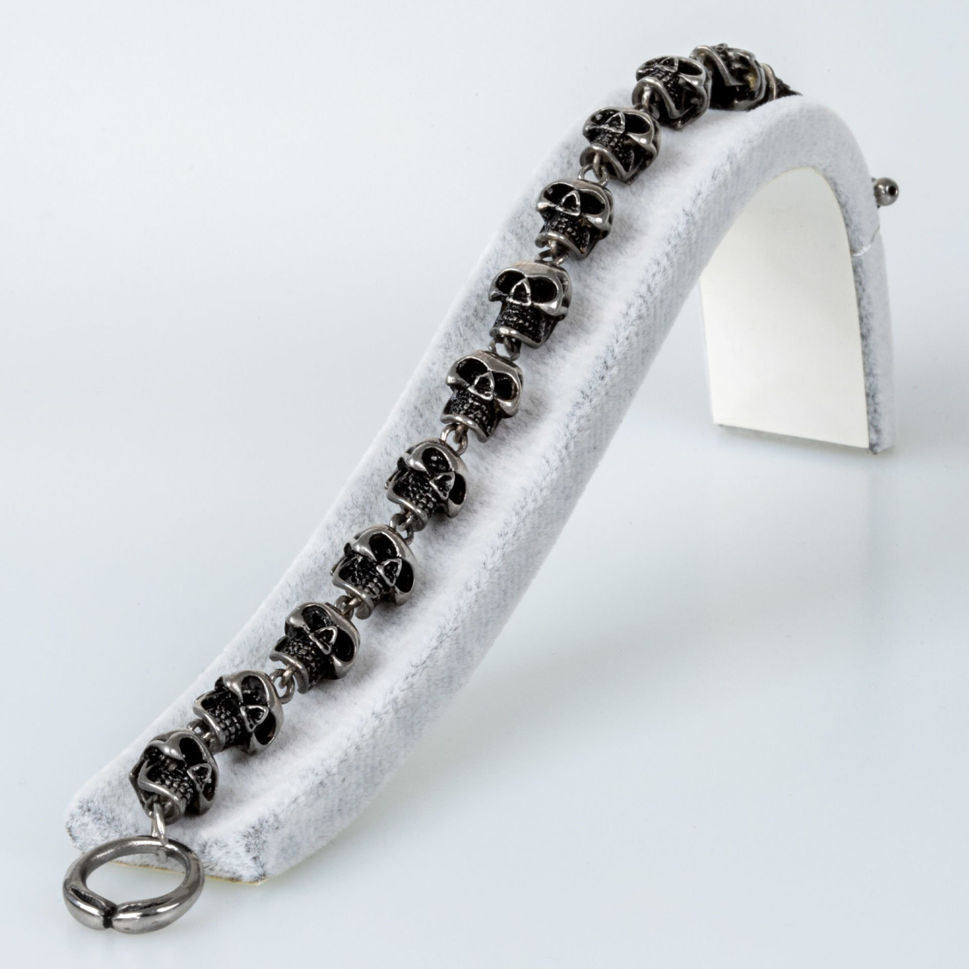 Çelik Bileklik Kurukafa