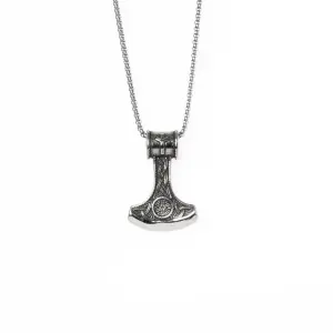 Toptan Viking Gotik Çelik Erkek Kolye