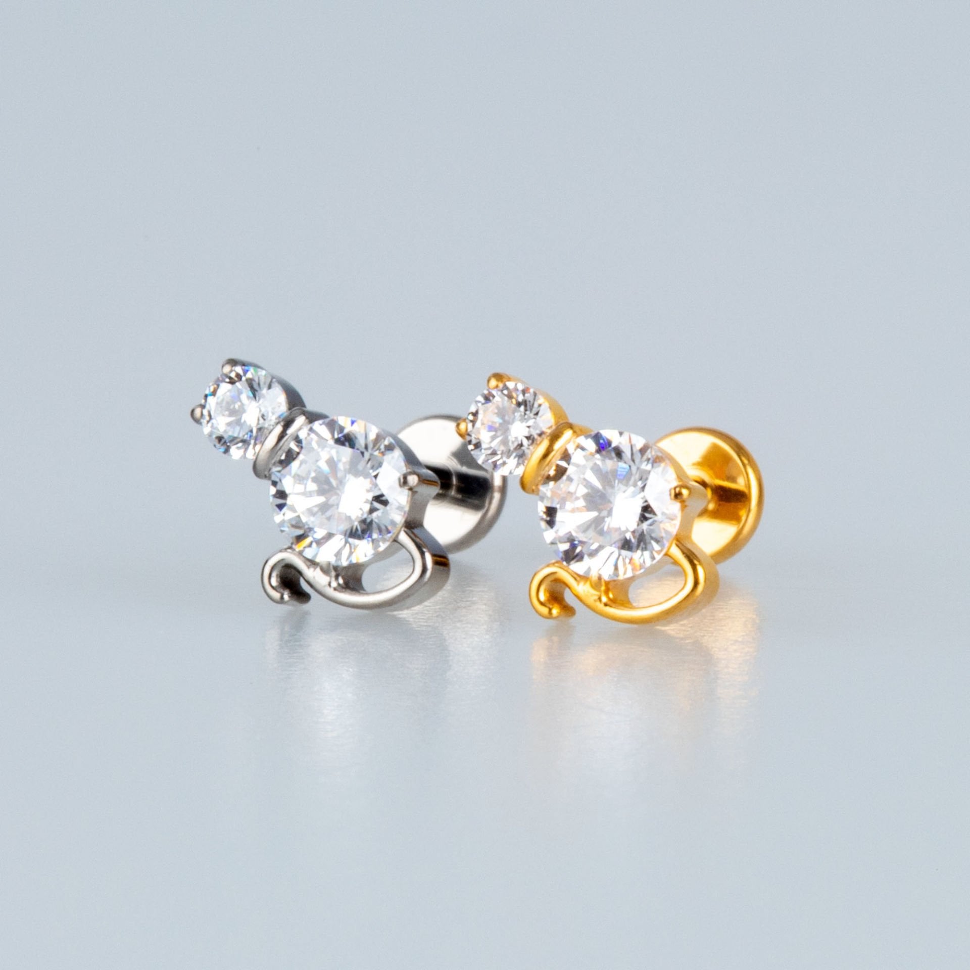 Piercing Titanium Tragus Cat