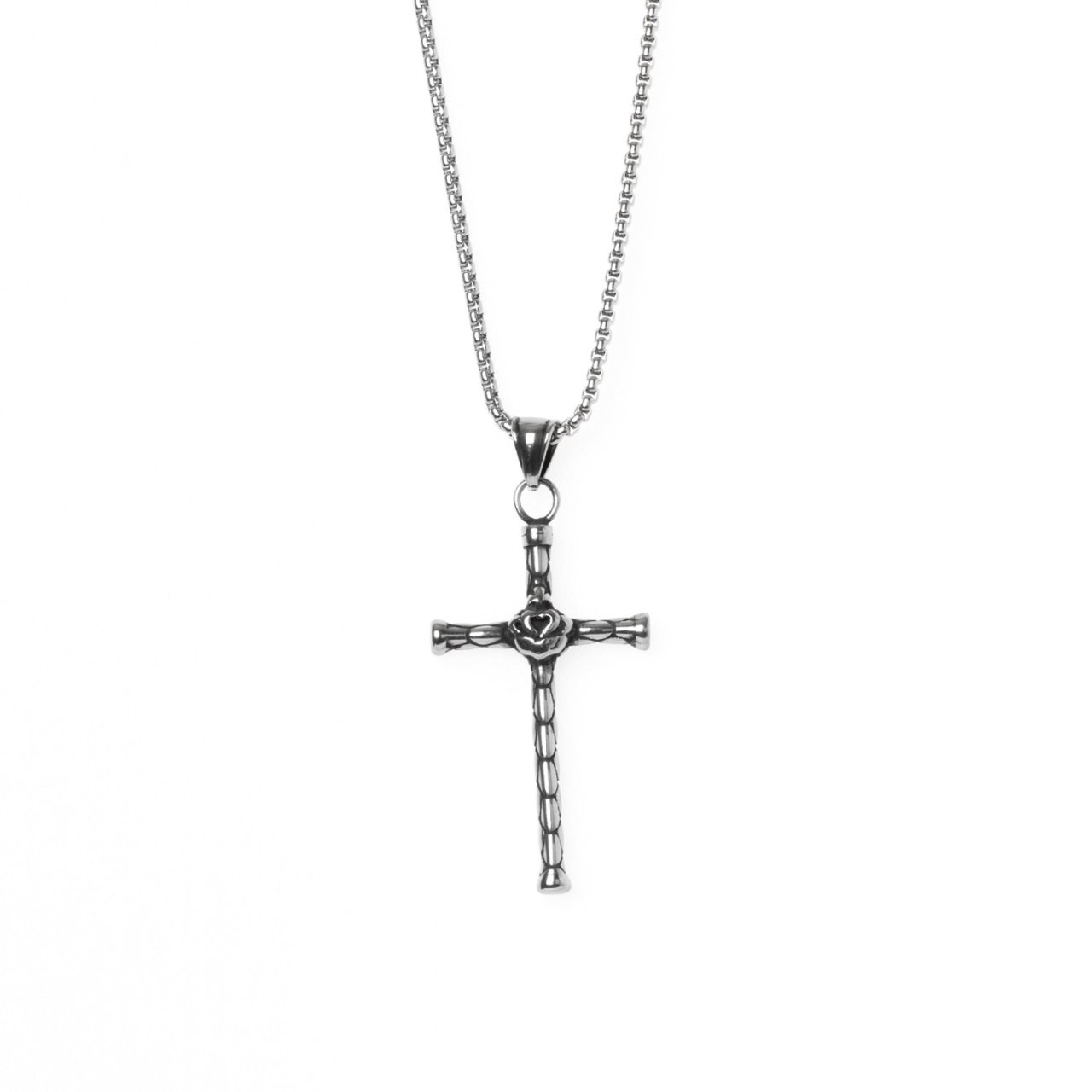 Steel Pendant Cross