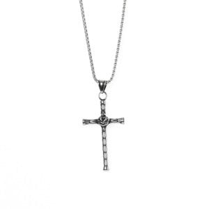 Steel Pendant Cross