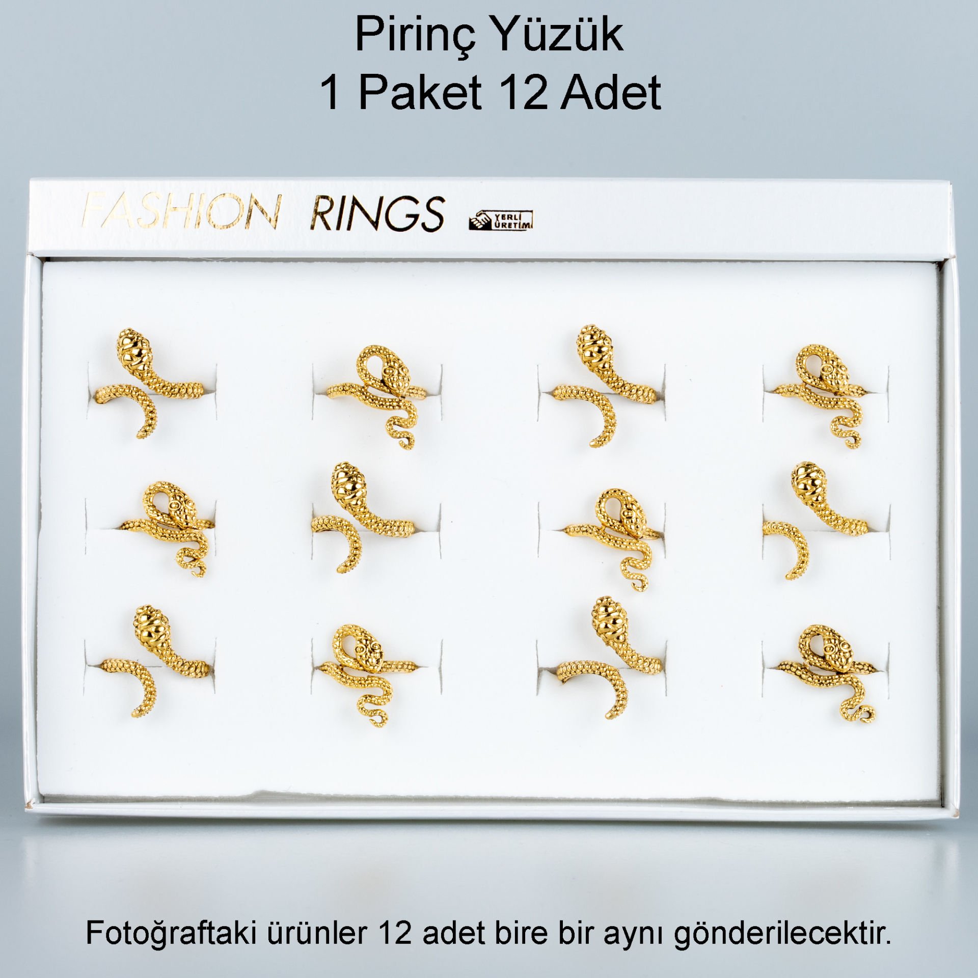 Pirinç Yüzük-Paket