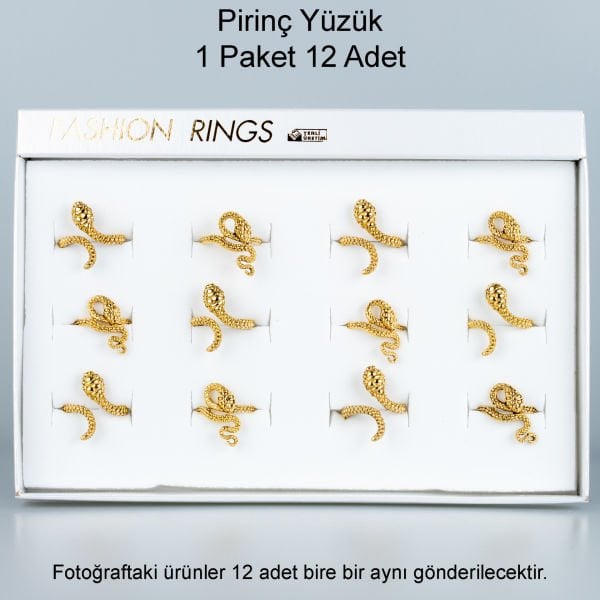 Pirinç Yüzük-Paket