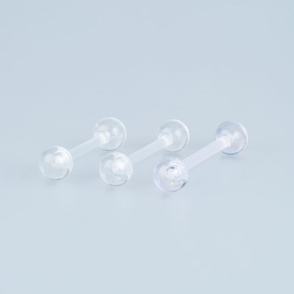 Piercing Göğüs Bioplast 5mm Top Boy: 18mm