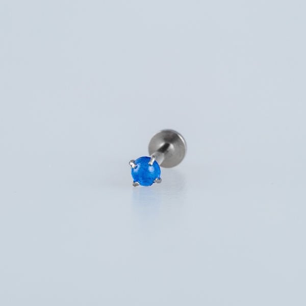 Piercing Labret 3mm Akrilik Taş