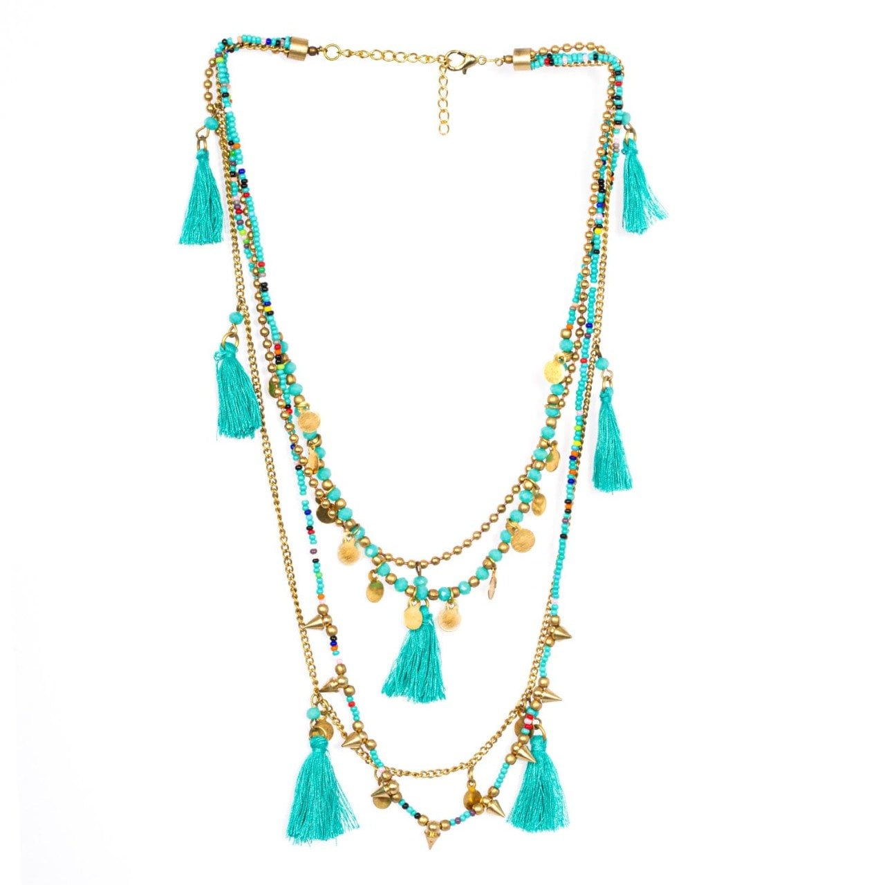 قلادة العرقية 3 ألوان