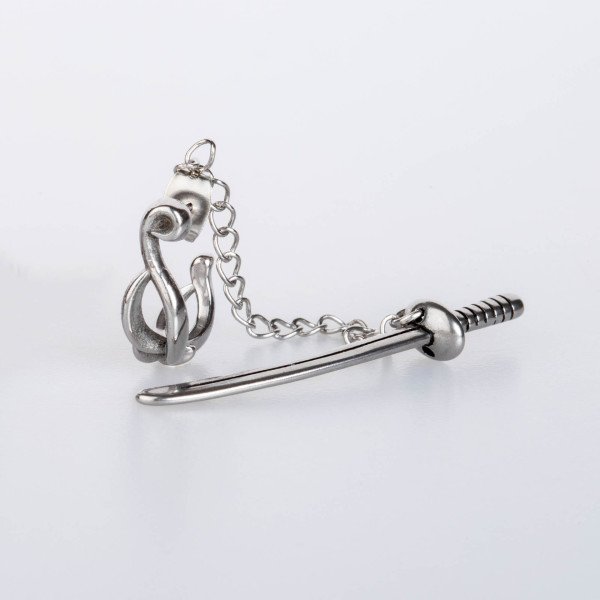 Çelik  Küpe Katana - Tek