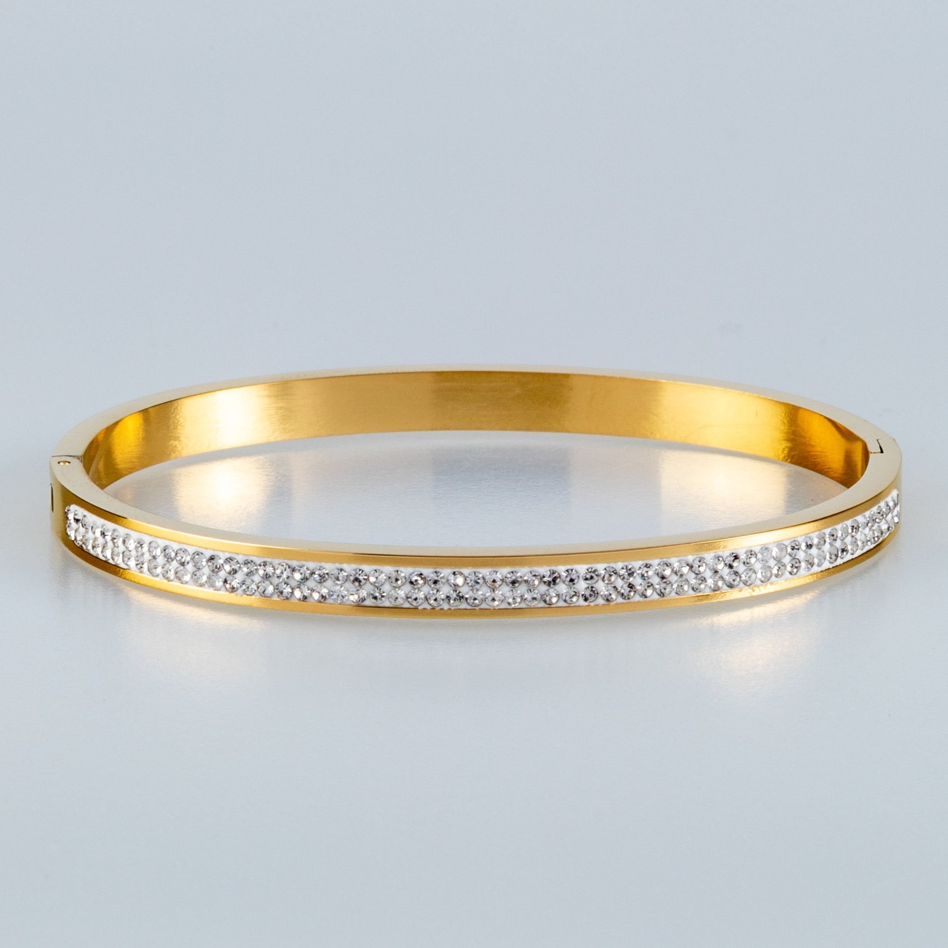 Kadın Çelik Kelepçe Bileklik