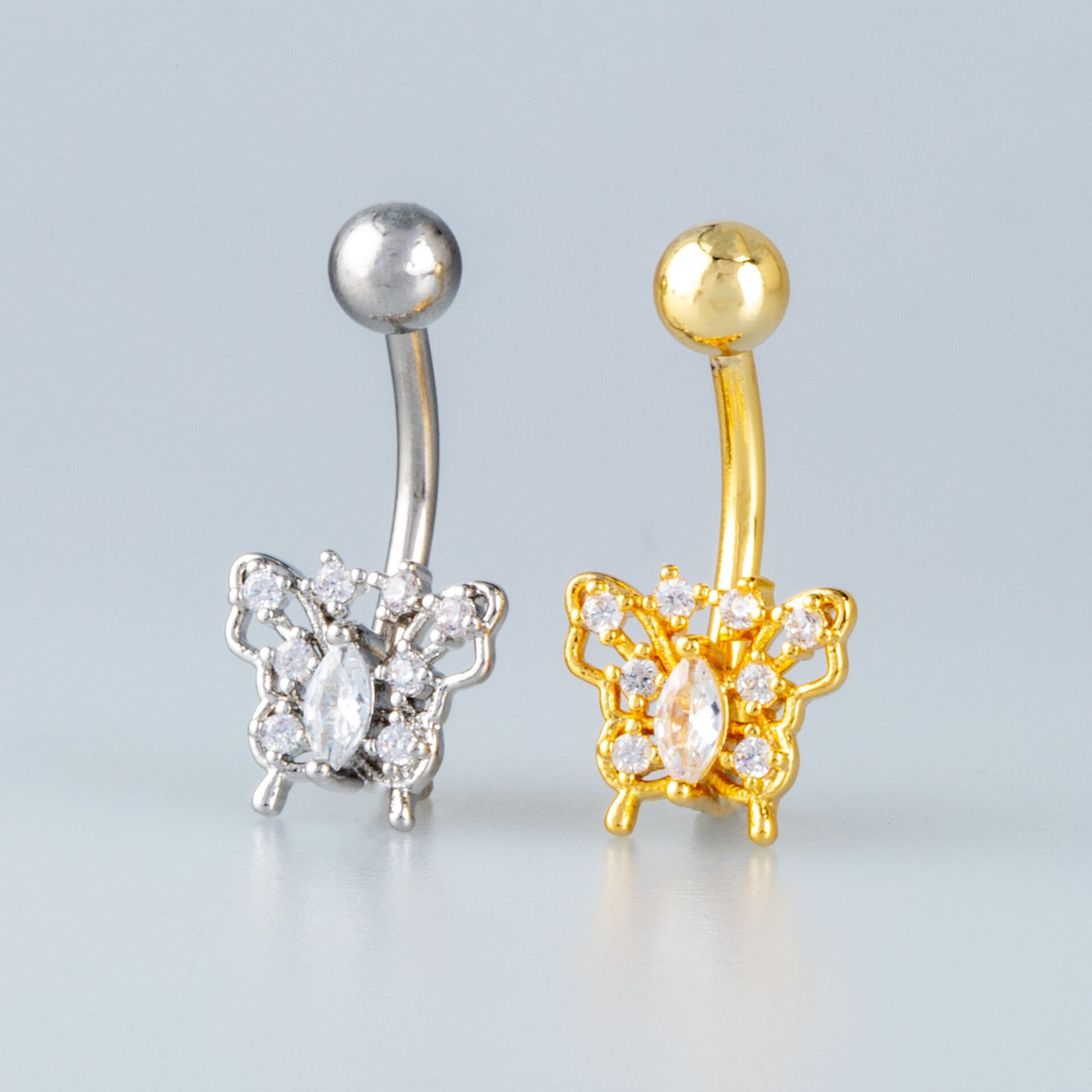 Piercing Göbek Kelebek