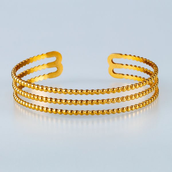 Kadın Çelik Kelepçe Bileklik