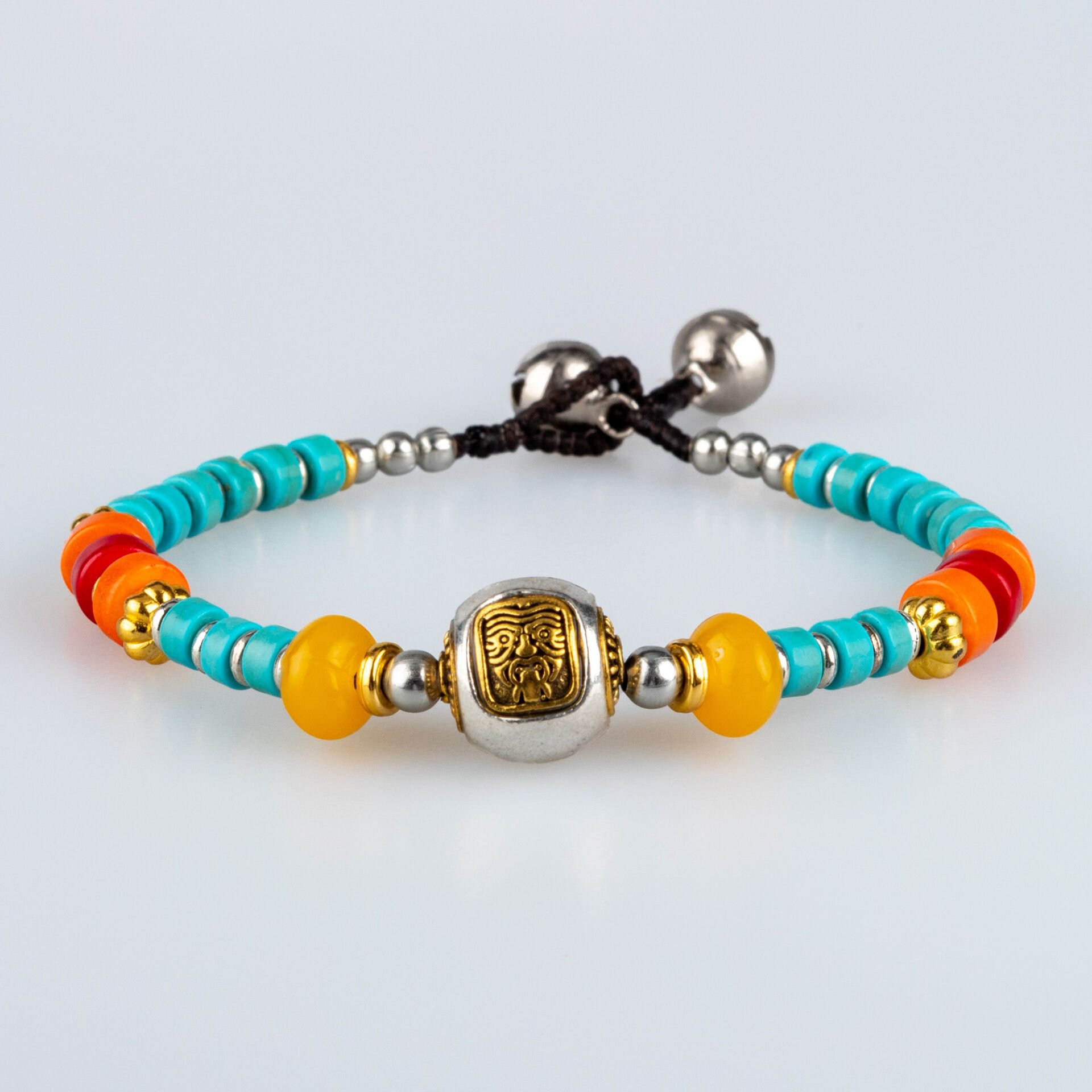 Doğal Taş Tibet Etnik Bileklik