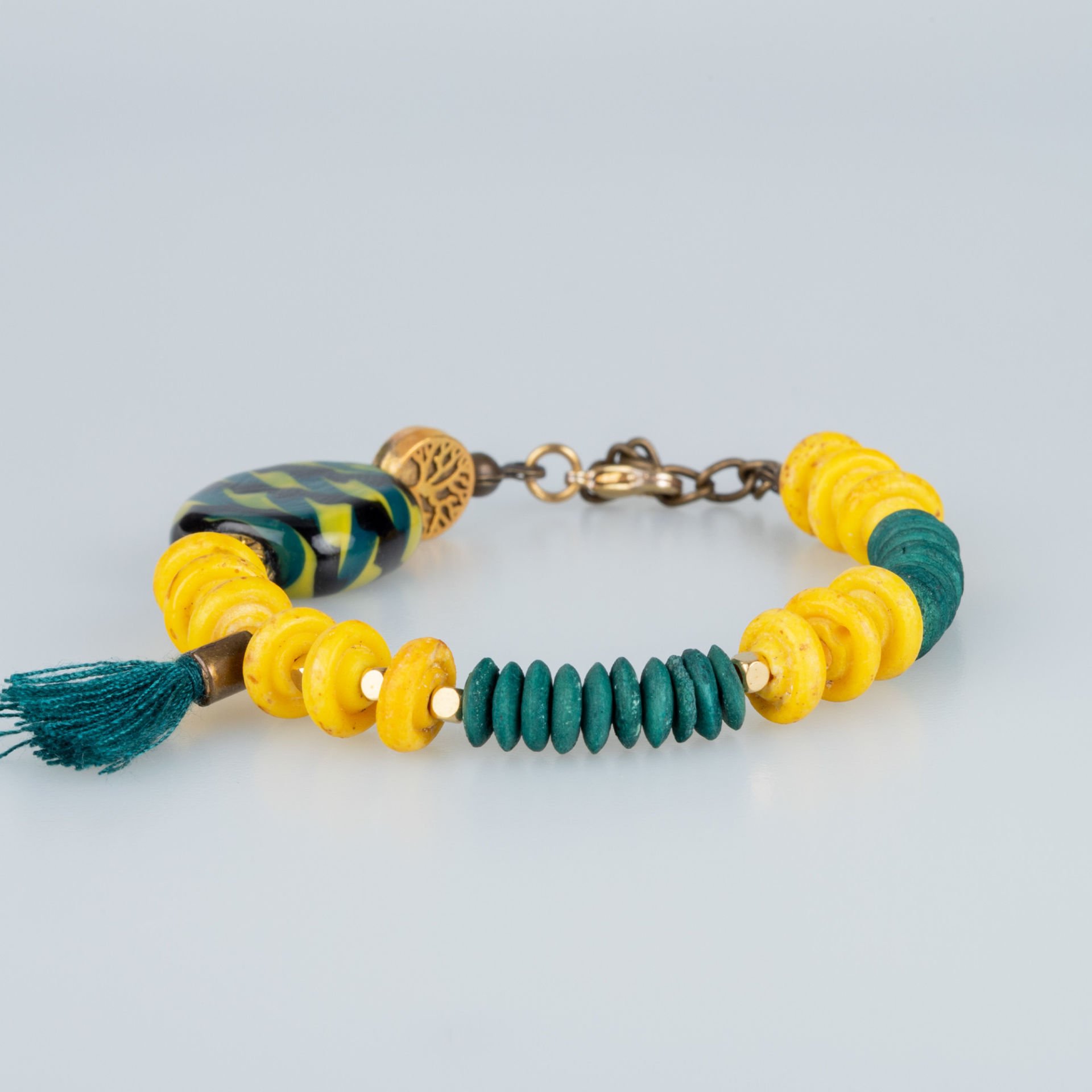 Ethnic Natural Stone Bracelet