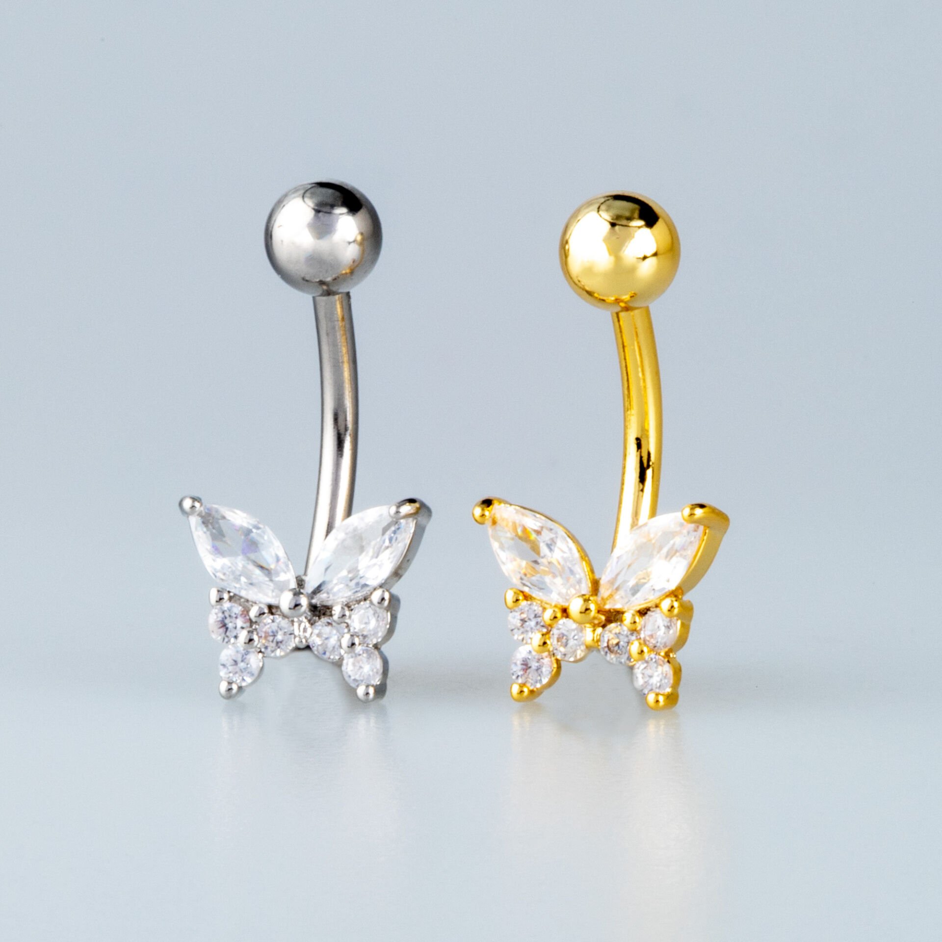 Piercing Göbek Kelebek