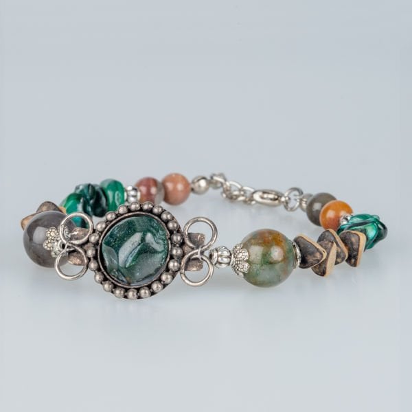 Ethnic Natural Stone Bracelet