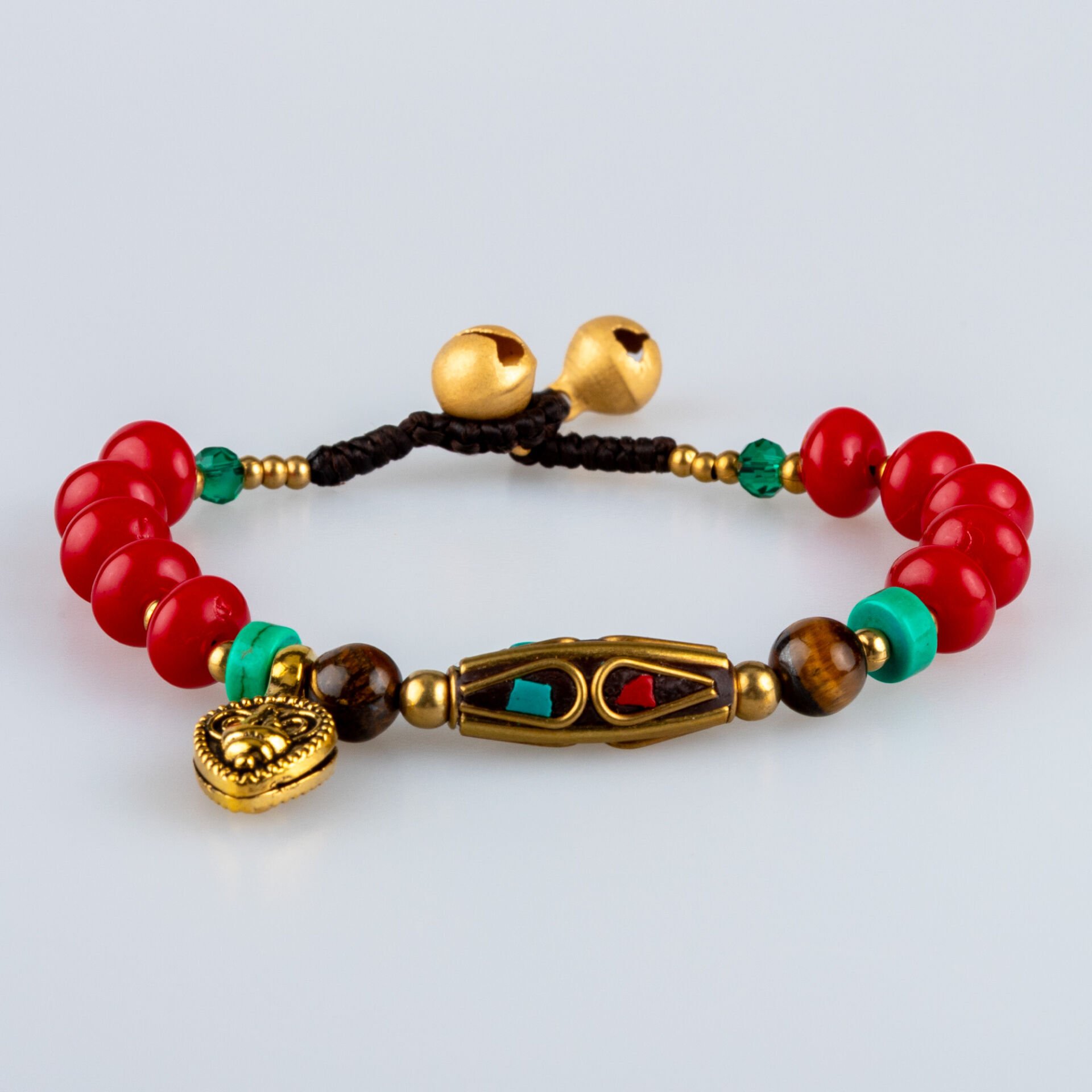 Doğal Taş Tibet Etnik Bileklik