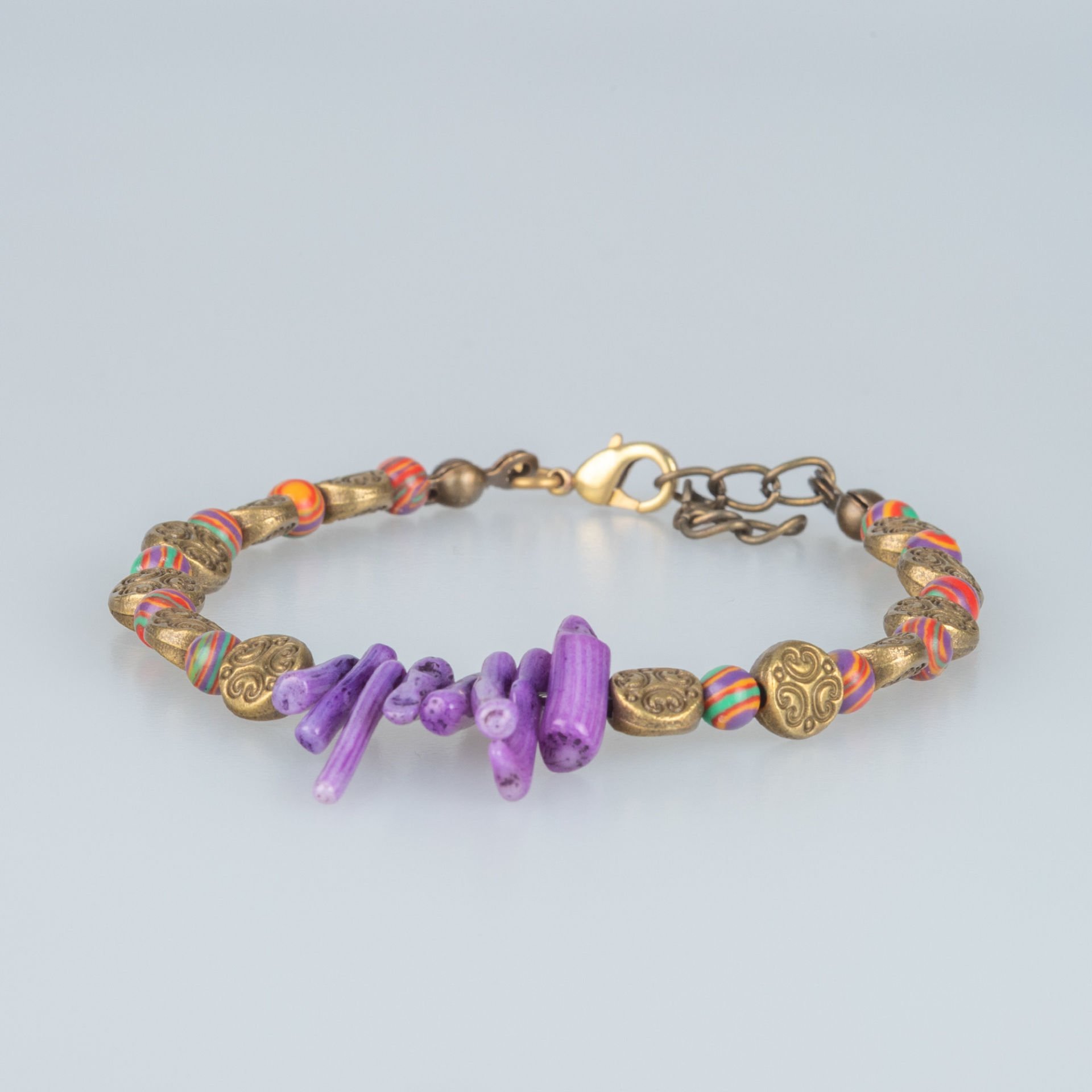 Ethnic Natural Stone Bracelet