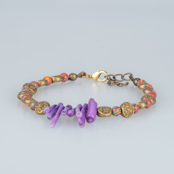 Ethnic Natural Stone Bracelet