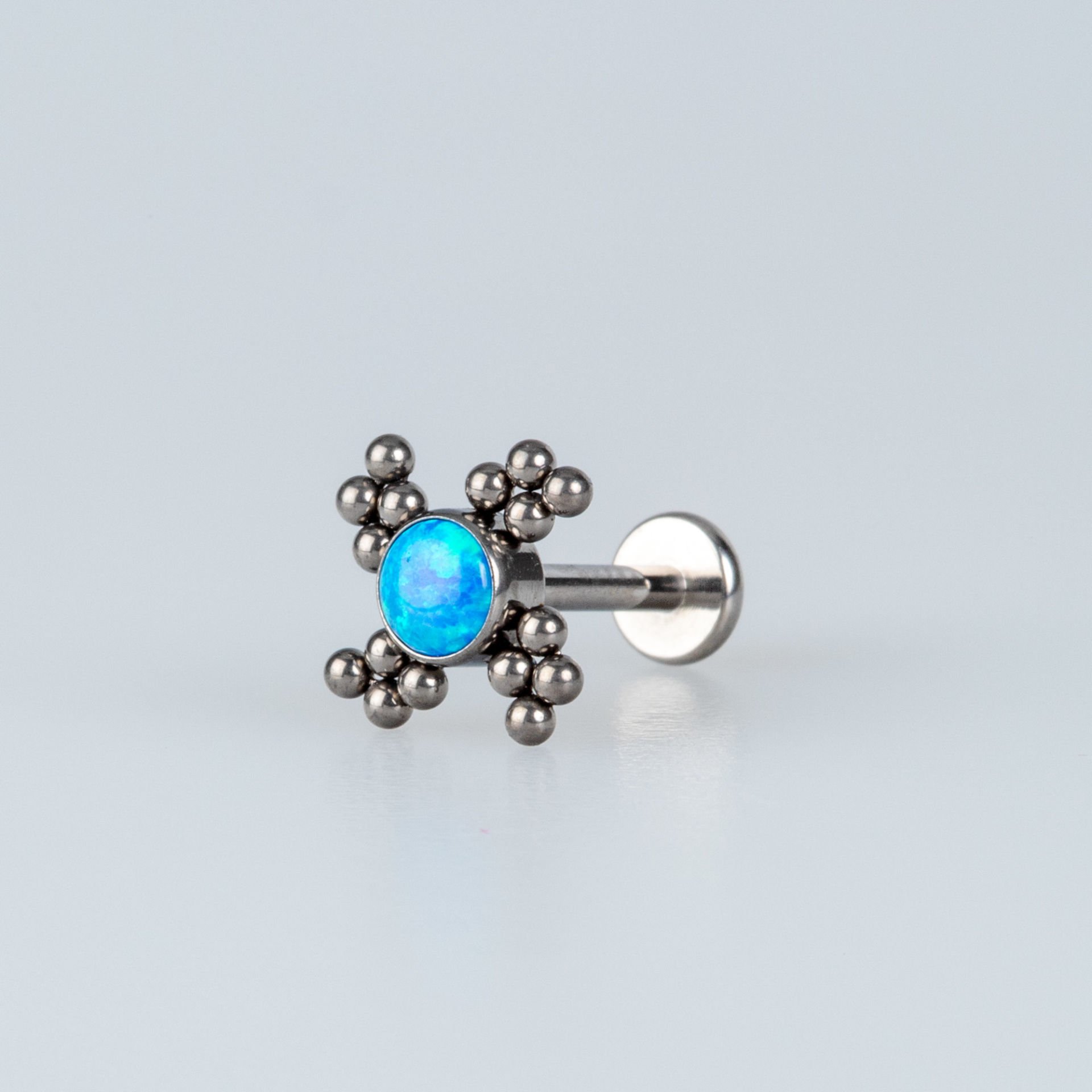 Piercing Titanyum Tragus Opal