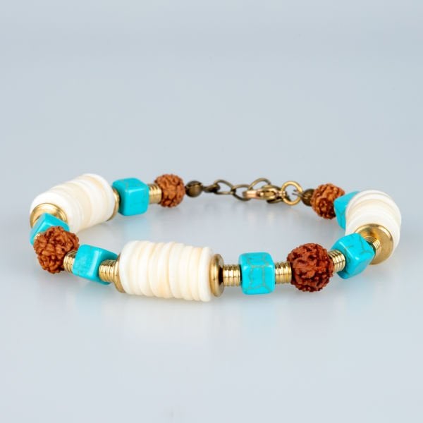 Ethnic Natural Stone Bracelet