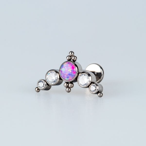 Piercing Titanium Tragus Opal
