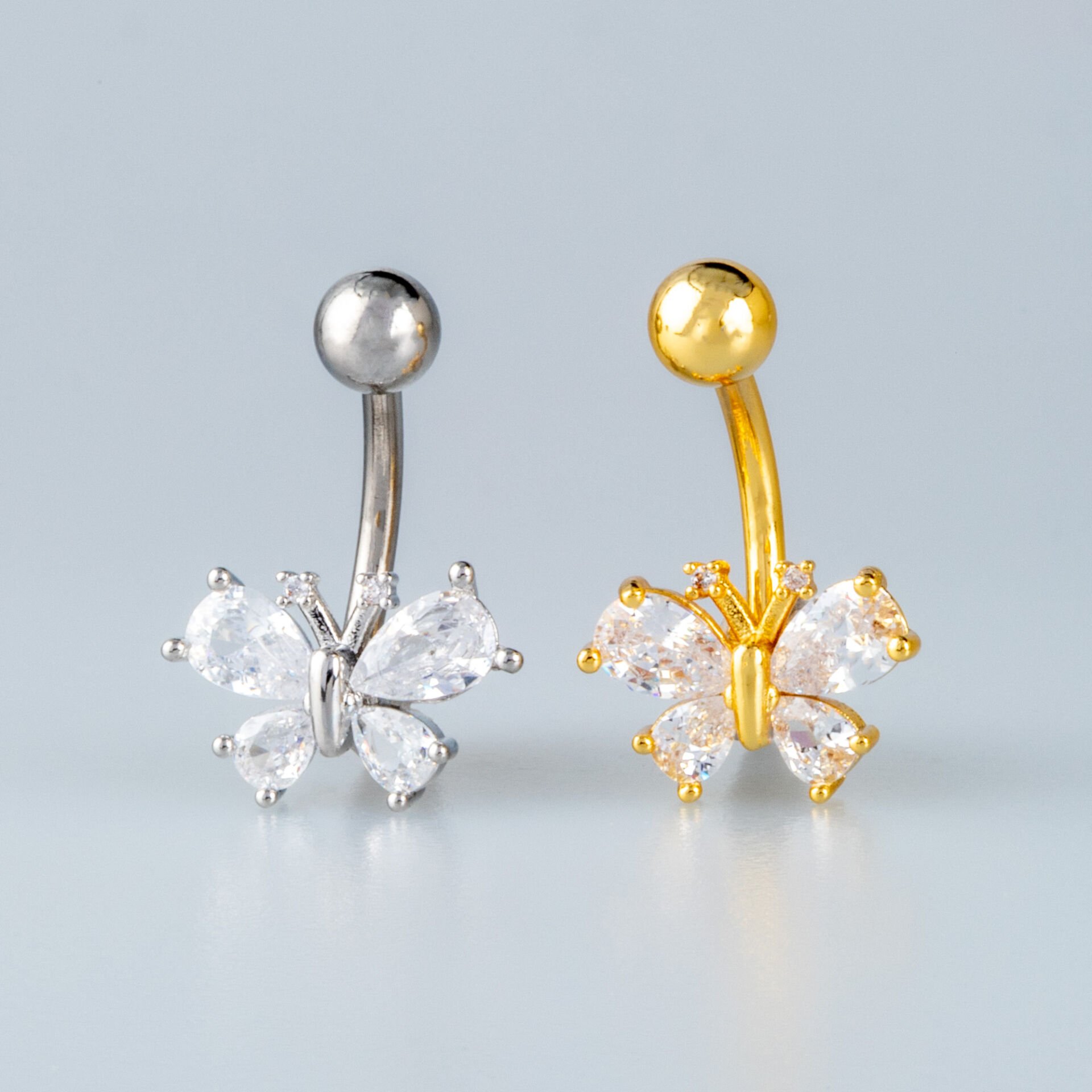 Piercing Göbek Kelebek