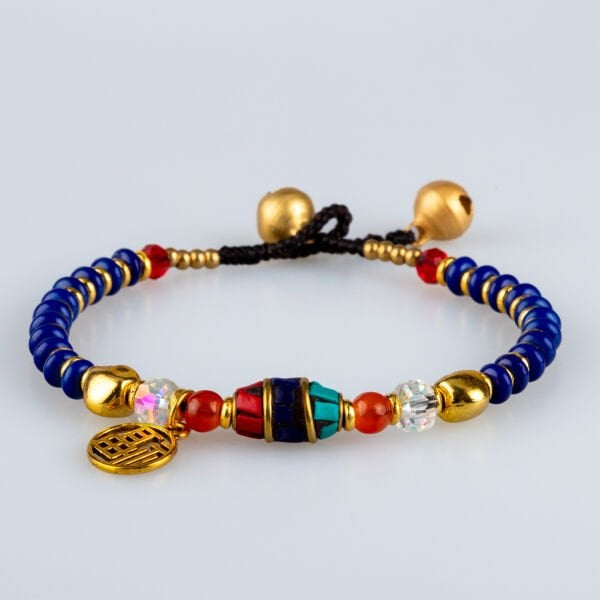 Doğal Taş Tibet Etnik Bileklik