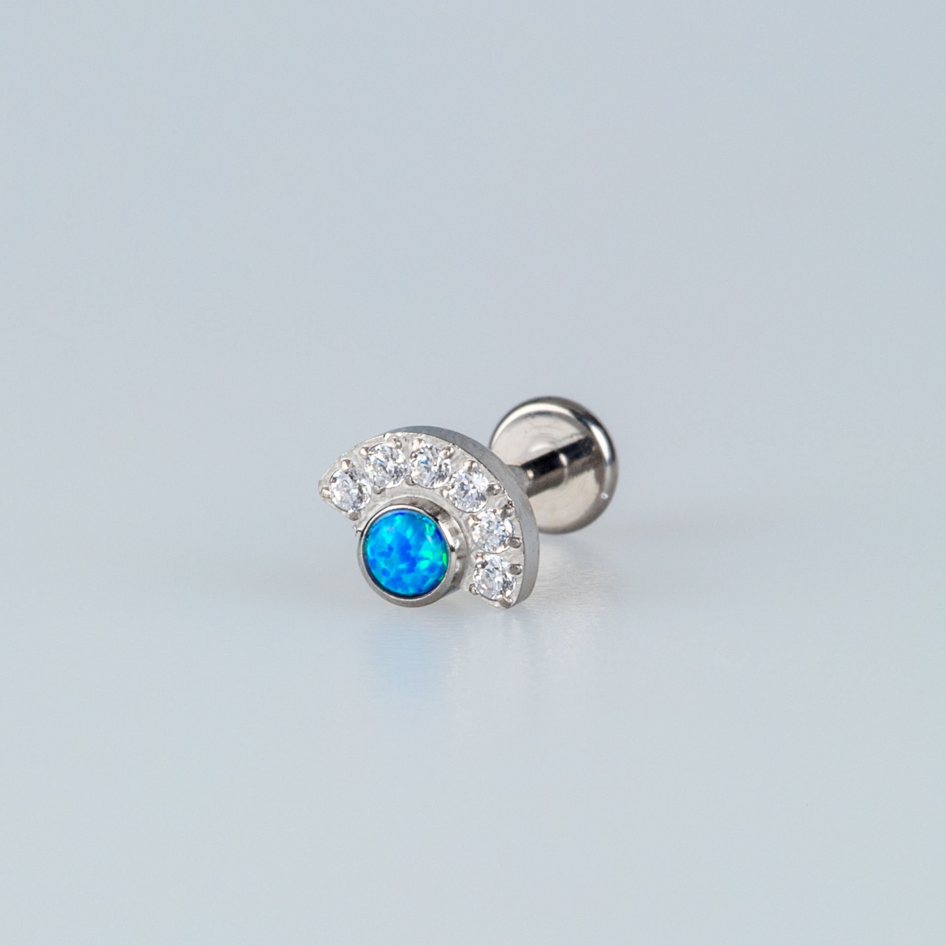 Piercing Titanyum Tragus Opal