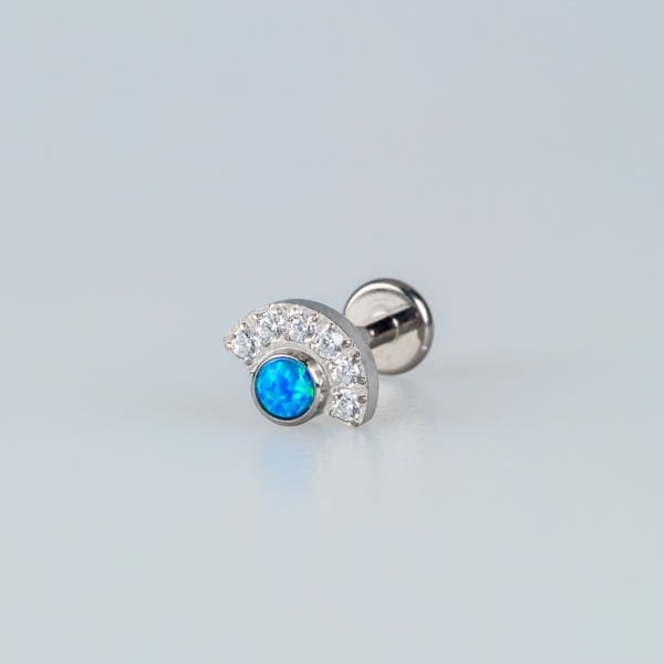 Piercing Titanyum Tragus Opal