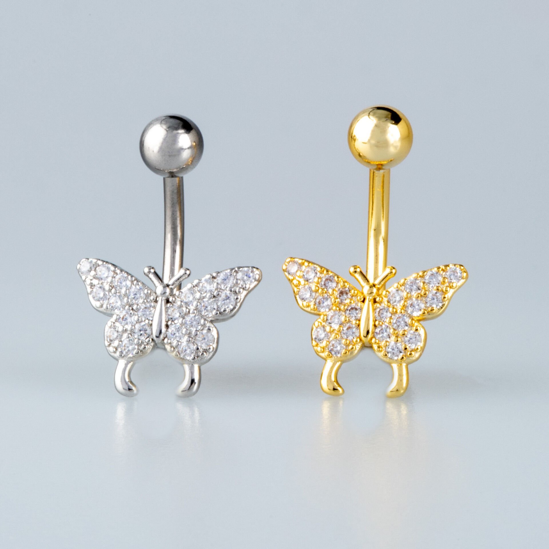 Piercing Göbek Kelebek