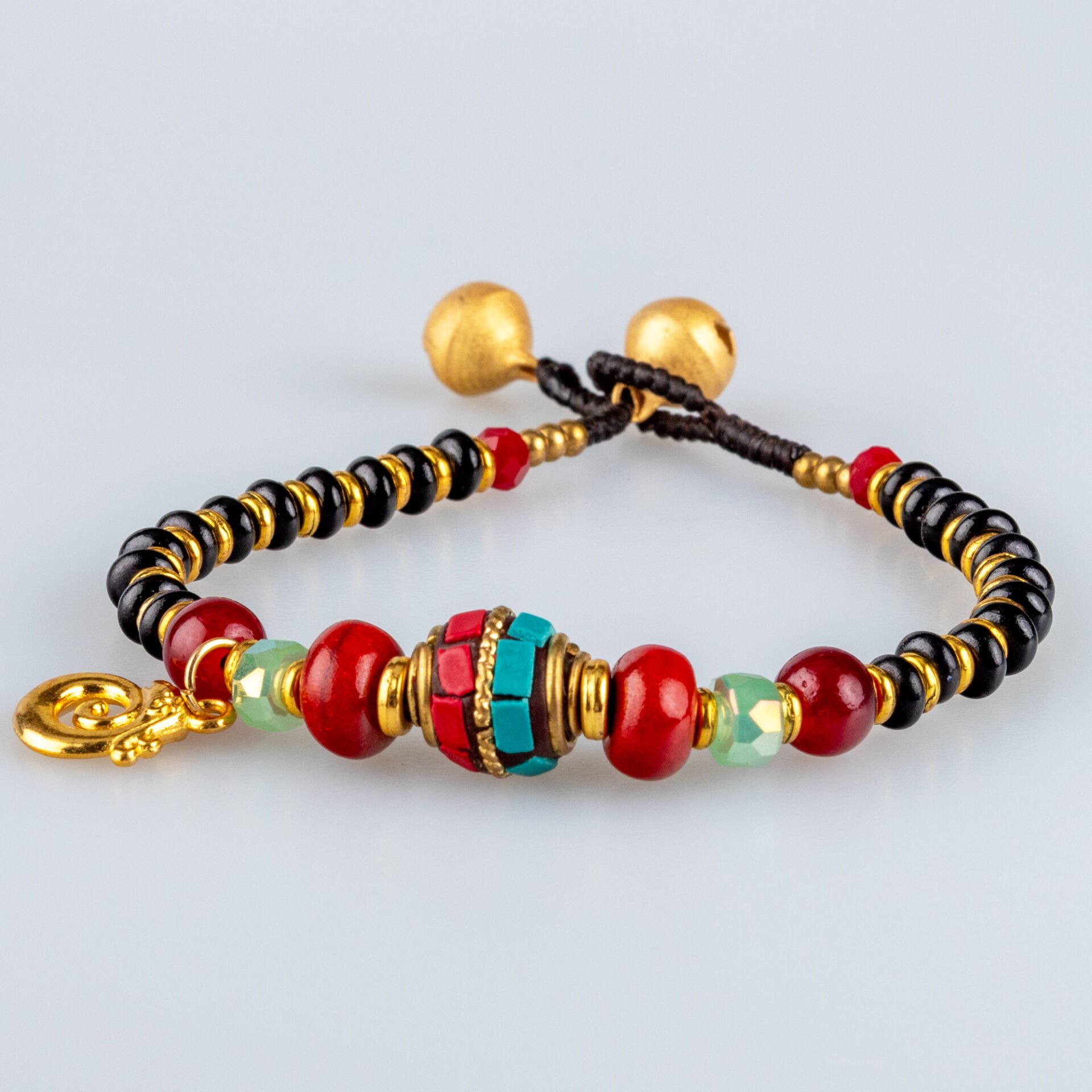 Doğal Taş Tibet Etnik Bileklik