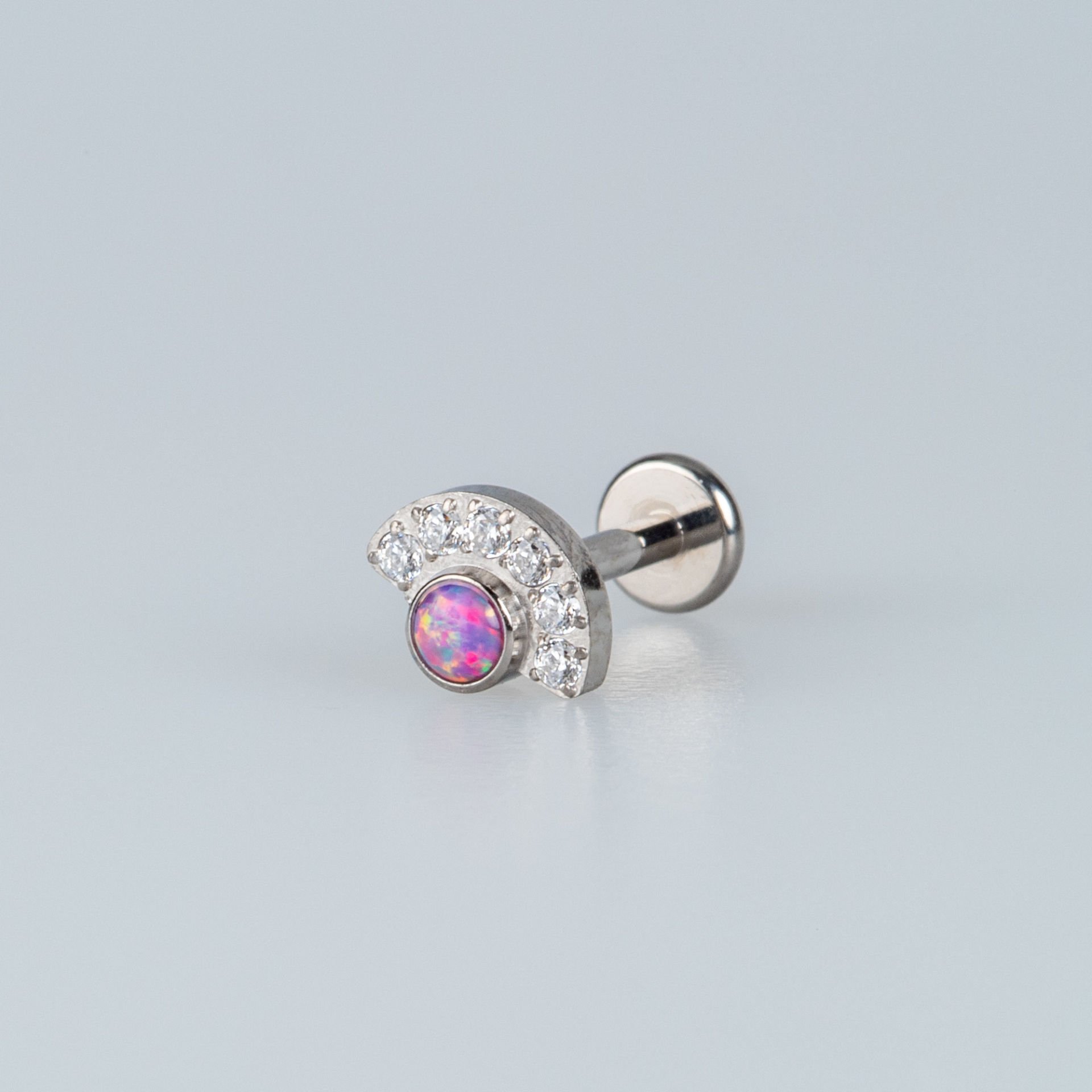 Piercing Titanium Tragus Opal