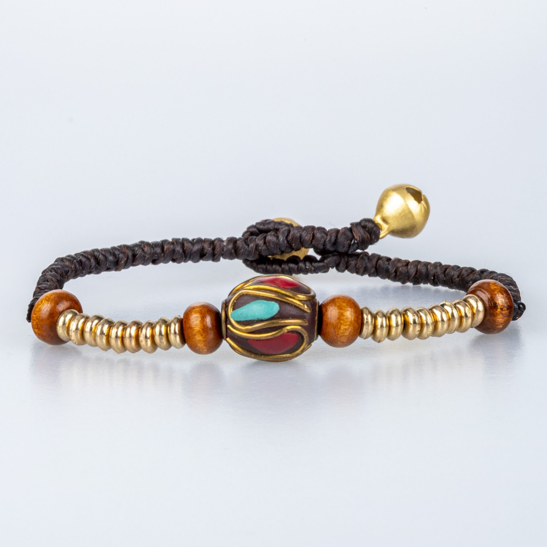 Doğal Taş Tibet Etnik Bileklik