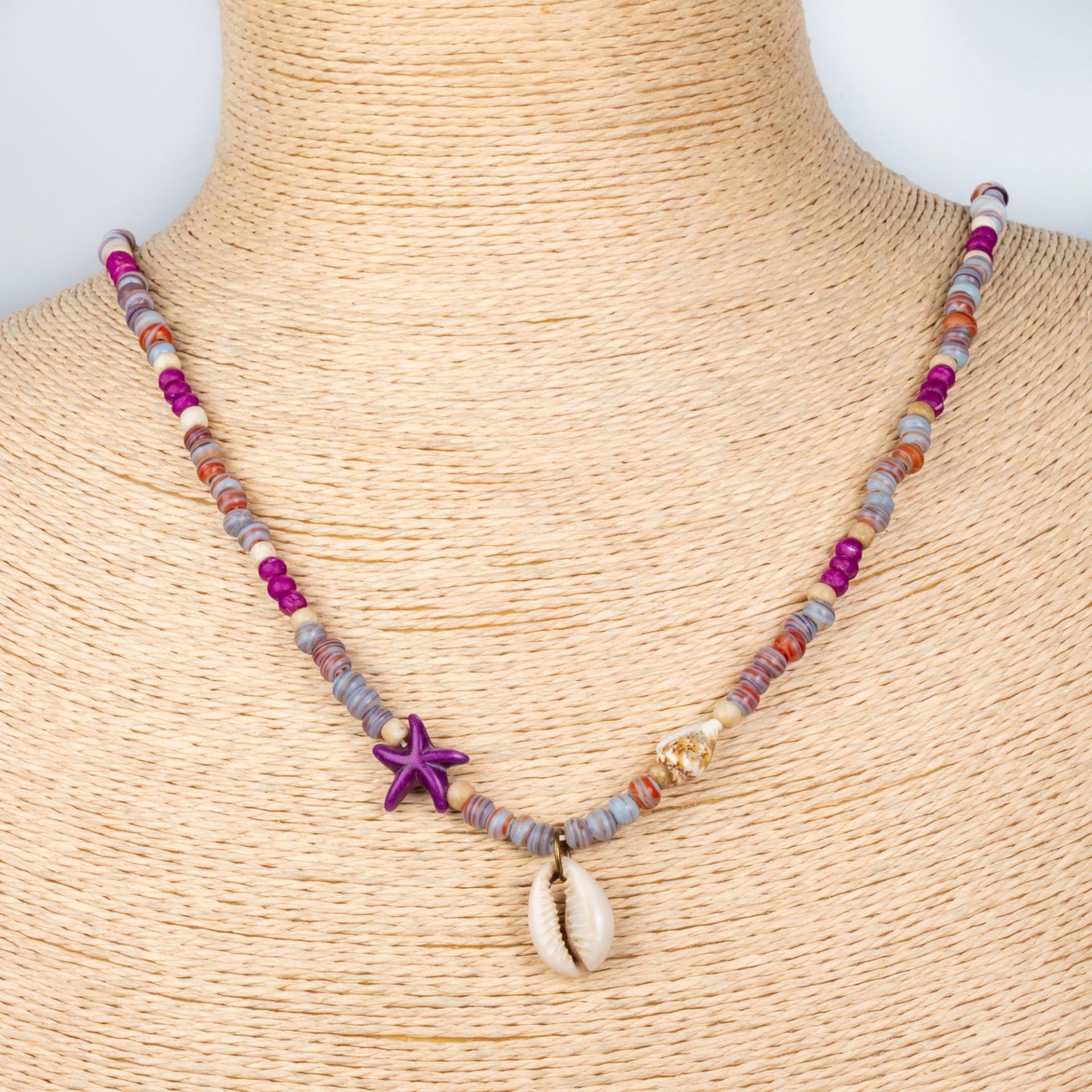 قلادة عرقية 3 خيارات الألوان اللون 3