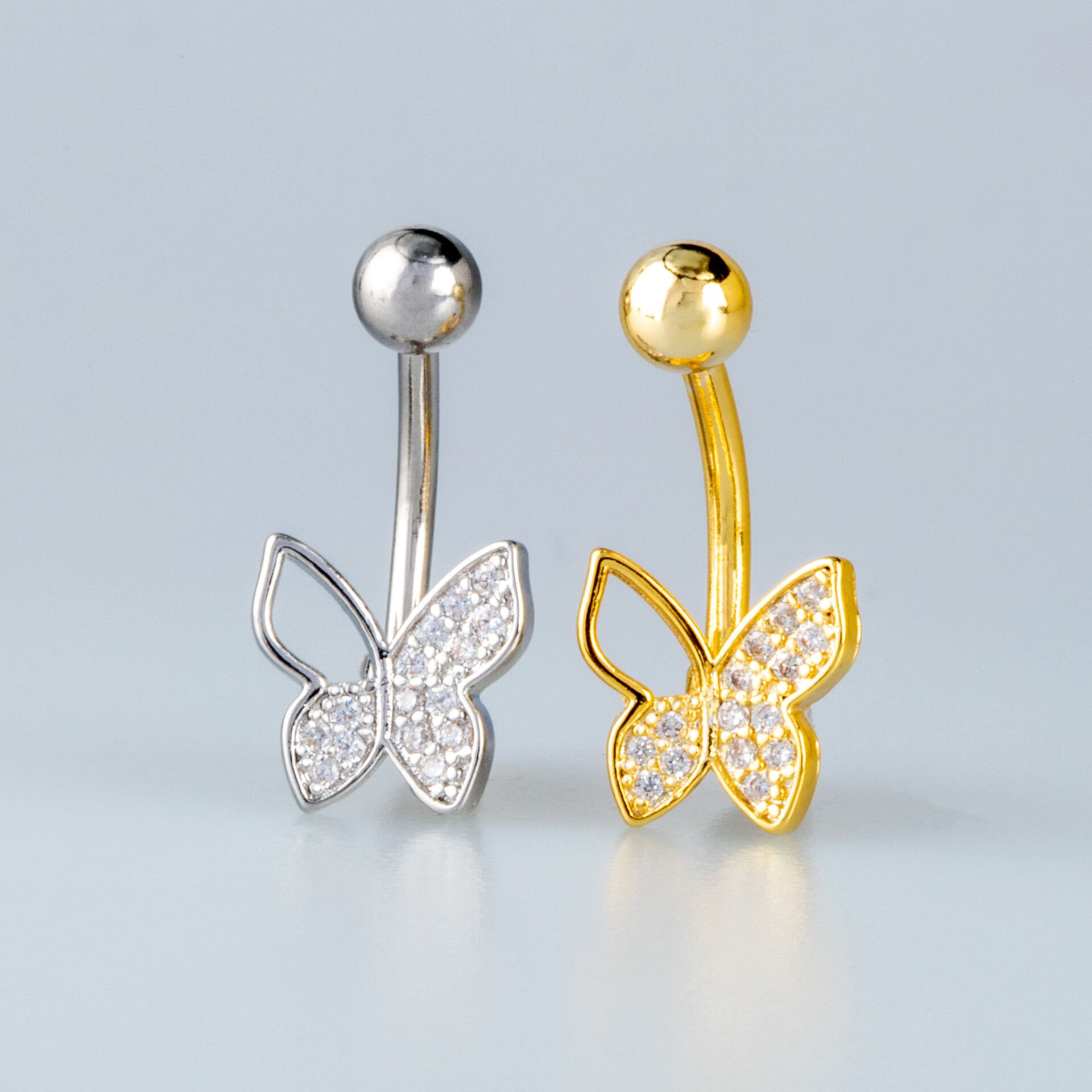 Piercing Göbek Kelebek