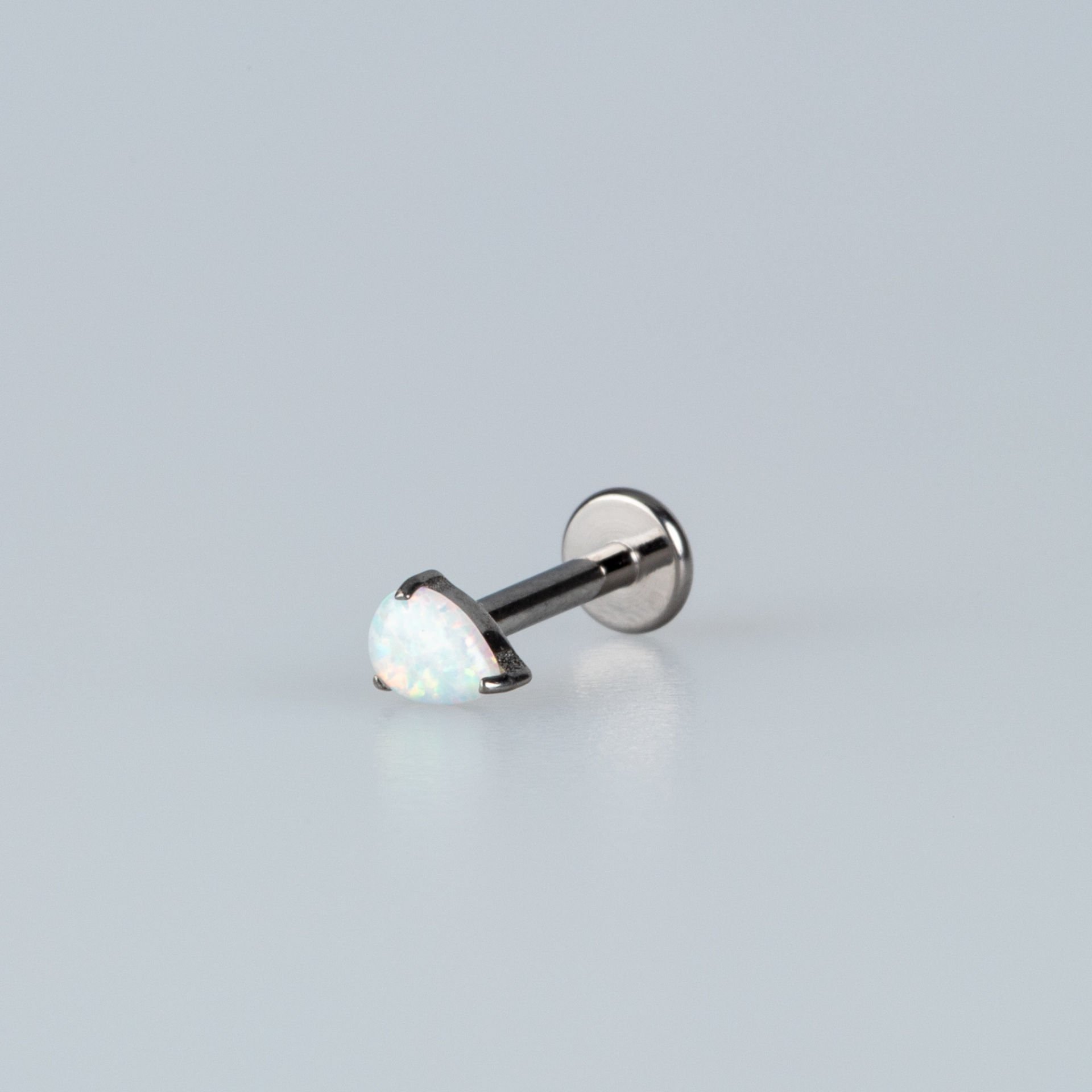 Piercing Titanium Tragus Opal Drop