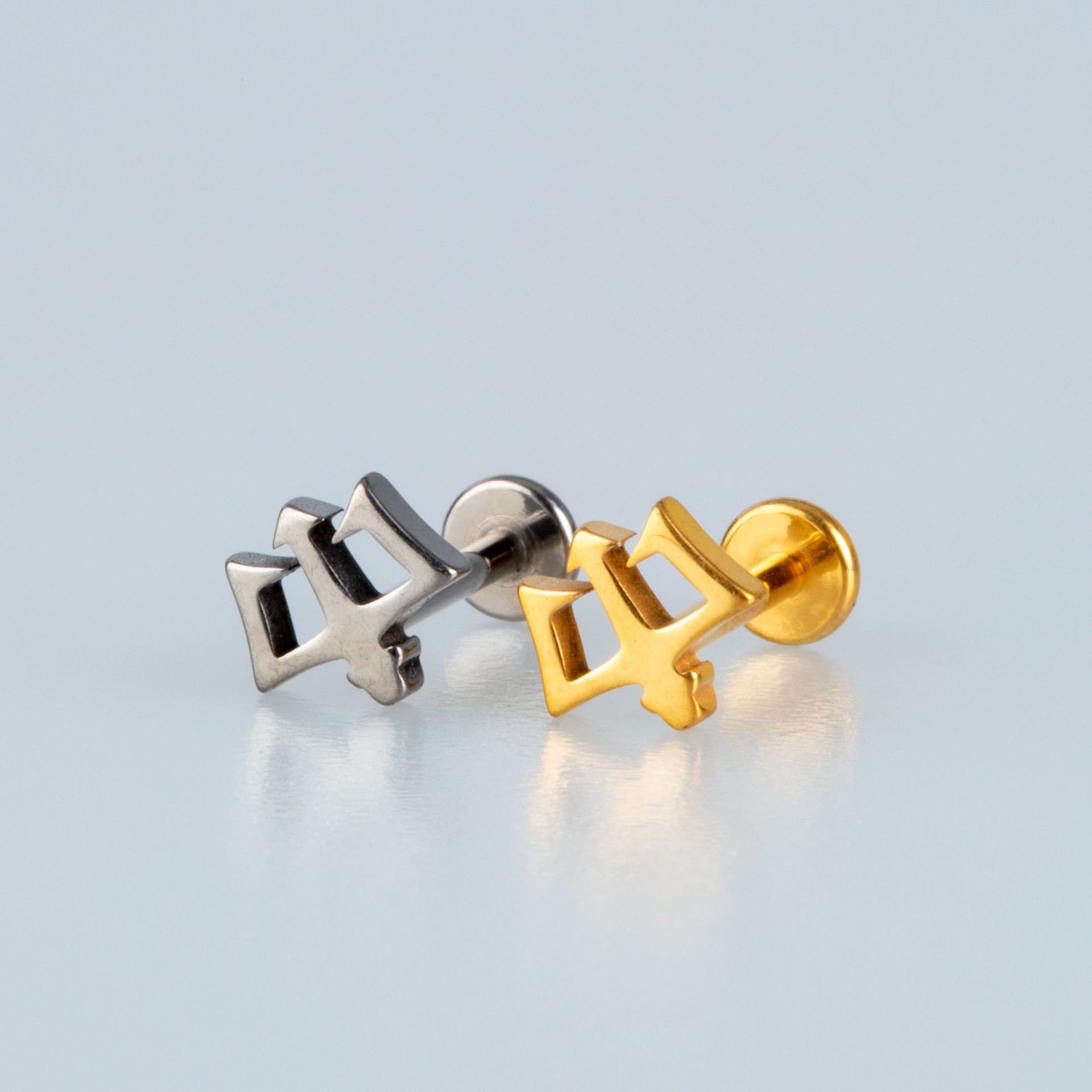 Piercing Titanyum Tragus Trident