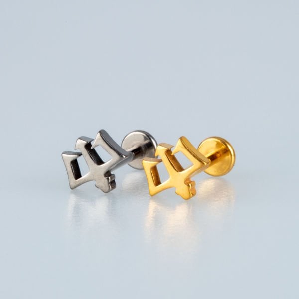 Piercing Titanyum Tragus Trident