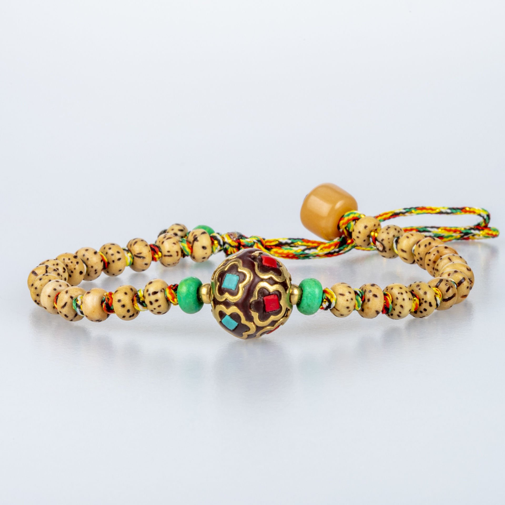 Doğal Taş Tibet Etnik Bileklik