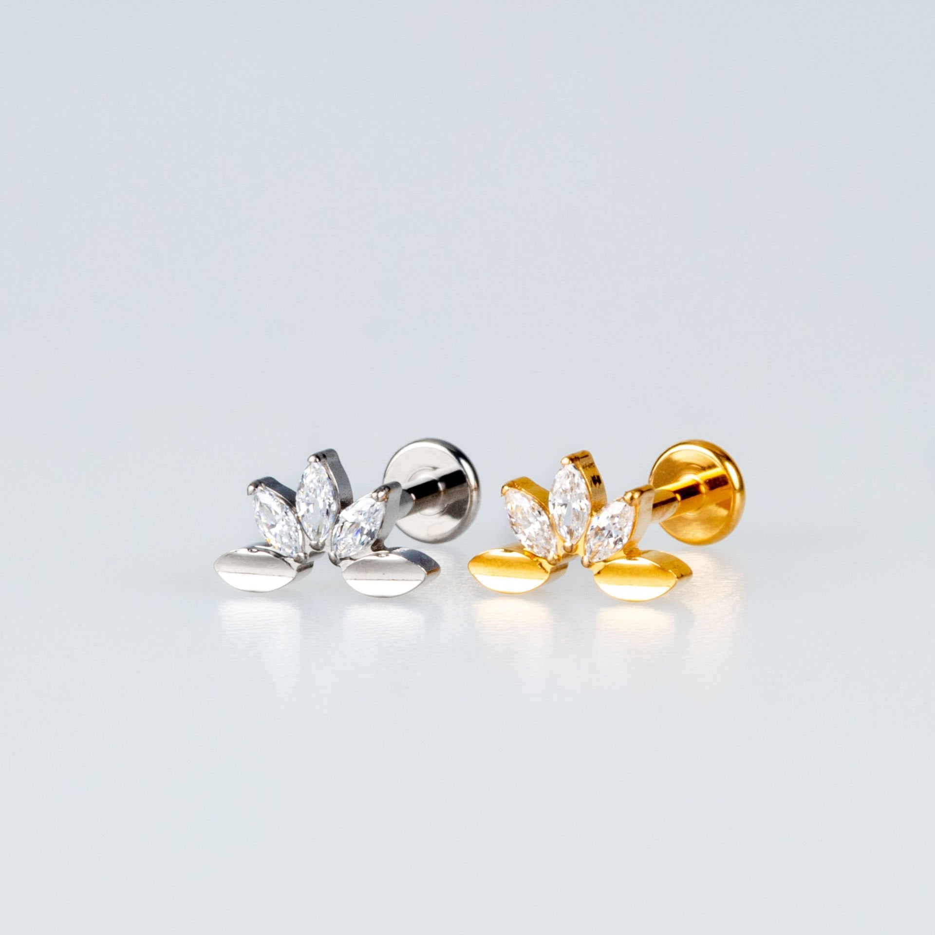 Piercing Çelik Tragus Lotus