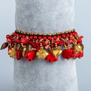 Etnik Doğal Taş Bileklik  4 Renk Seçeneği Renk 3