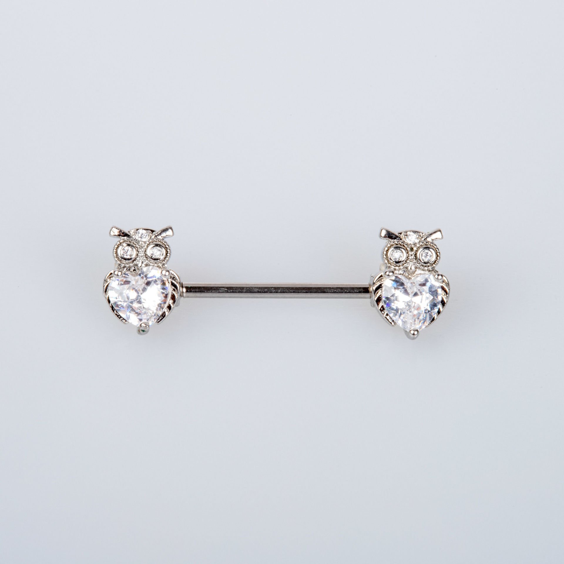 Piercing Göğüs Taşlı