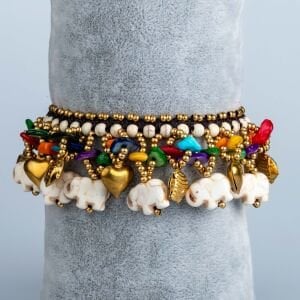 Etnik Doğal Taş Bileklik  4 Renk Seçeneği Renk 4