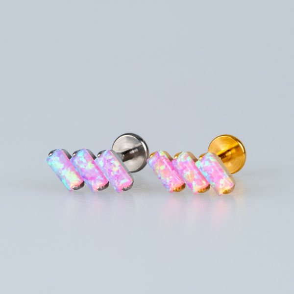 Piercing Titanyum Tragus Opal