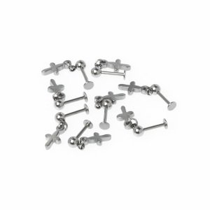 Toptan 316L Çelik Piercing Tragus Haç