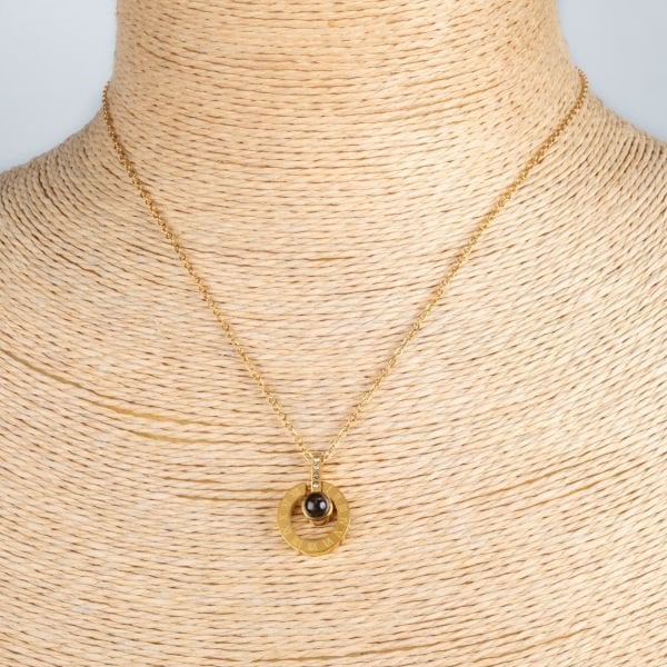 Steel Chain Necklace Watch