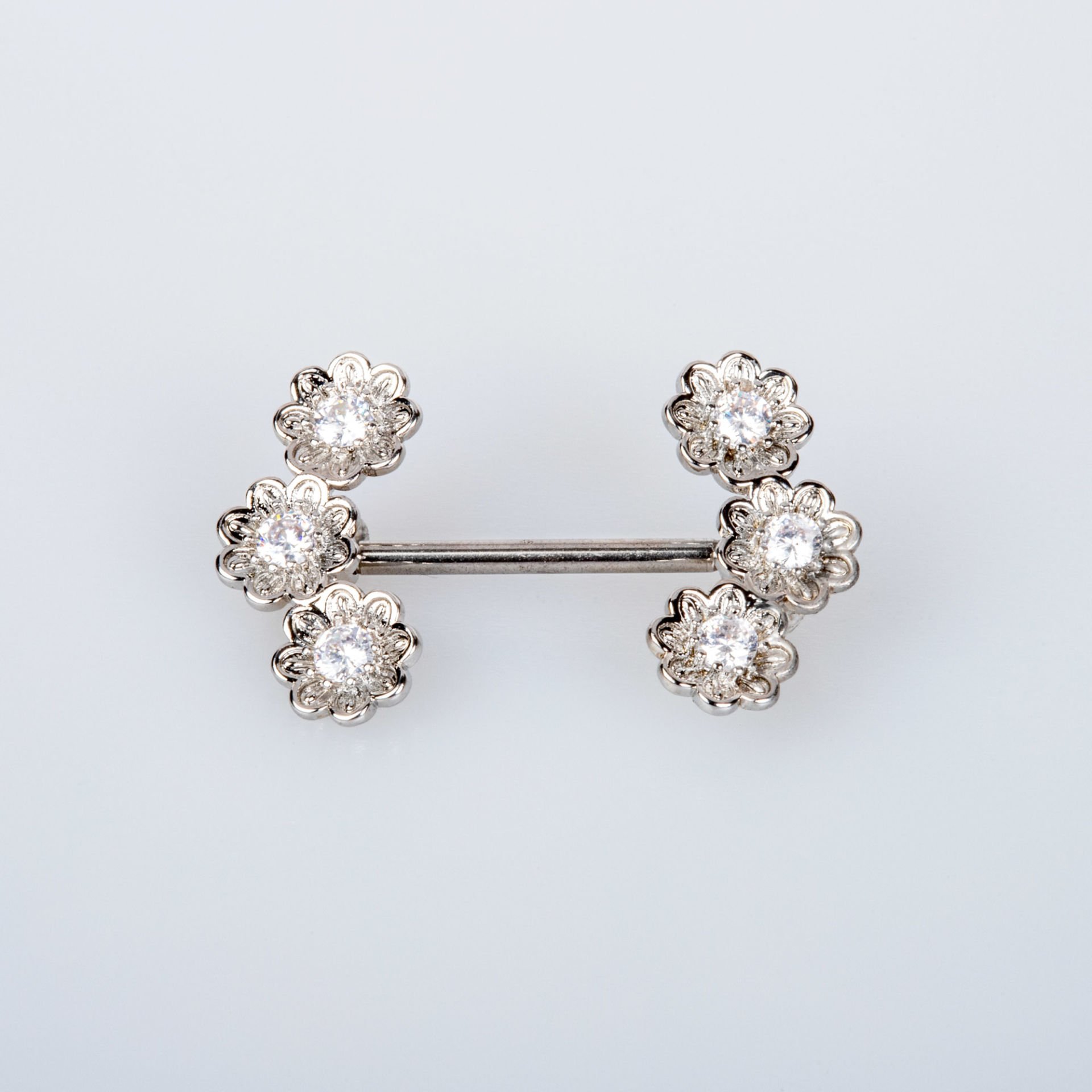Piercing Göğüs Taşlı